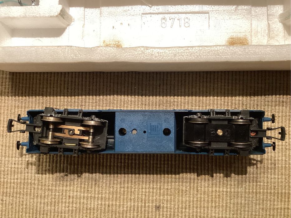 JOUEF 8539 Locomotiva H0 diesel azul BB 67407 SNCF. Excelente.