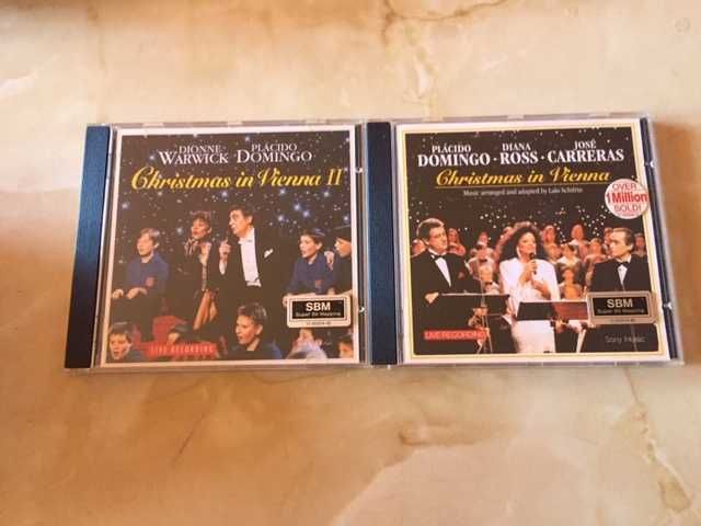 CD`S "Christmas in Vienna " "Christmas in Vienna II"