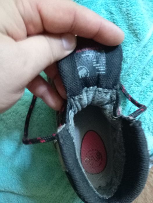 Ботинки детские осень -зима Mammut Сникерсы Gore-Tex  р28 17.5см Швейц