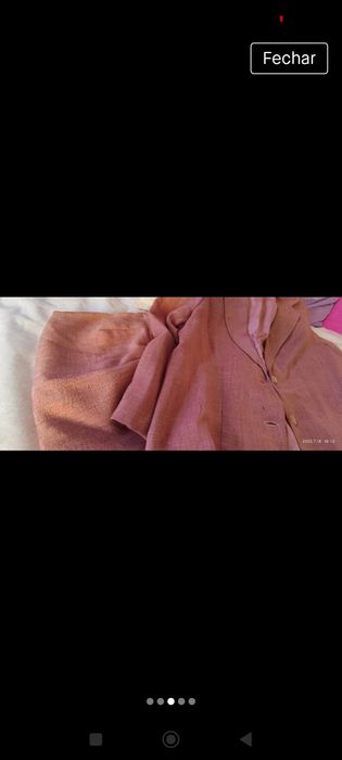 Fato de senhora, cor de rosa, L - 40