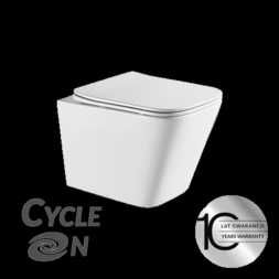 Miska wc łatwy montaż laveo kvadrato cycleon