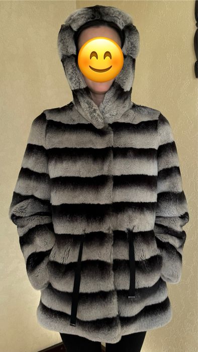 Шуба з натурального хутра рекс INTUITION Paris