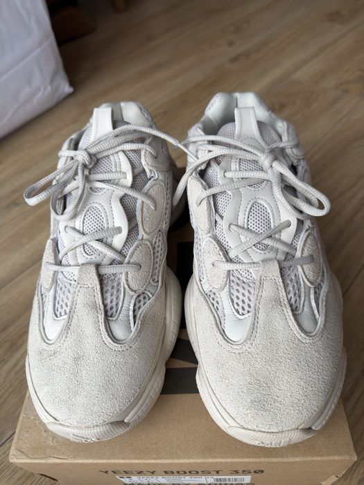 Adidas Yeezy 500 Blush buty sneakersy beżowe 44 2/3