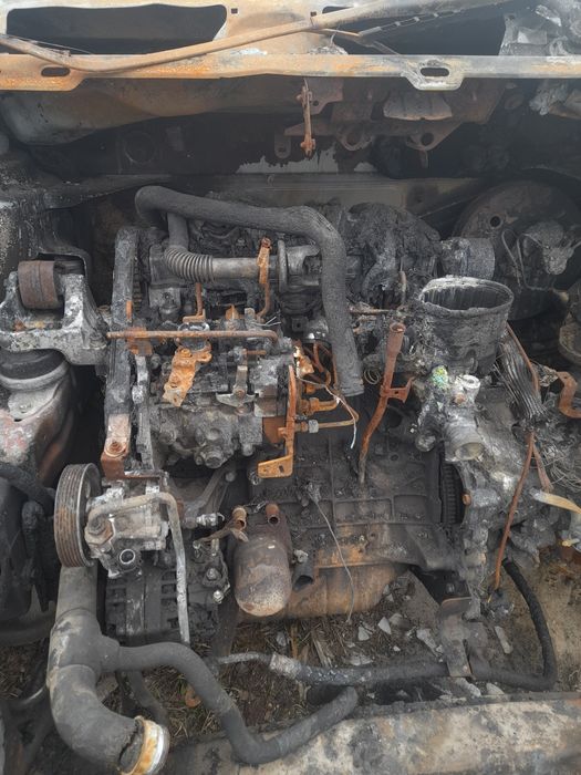 Фіат скудо після пожежі