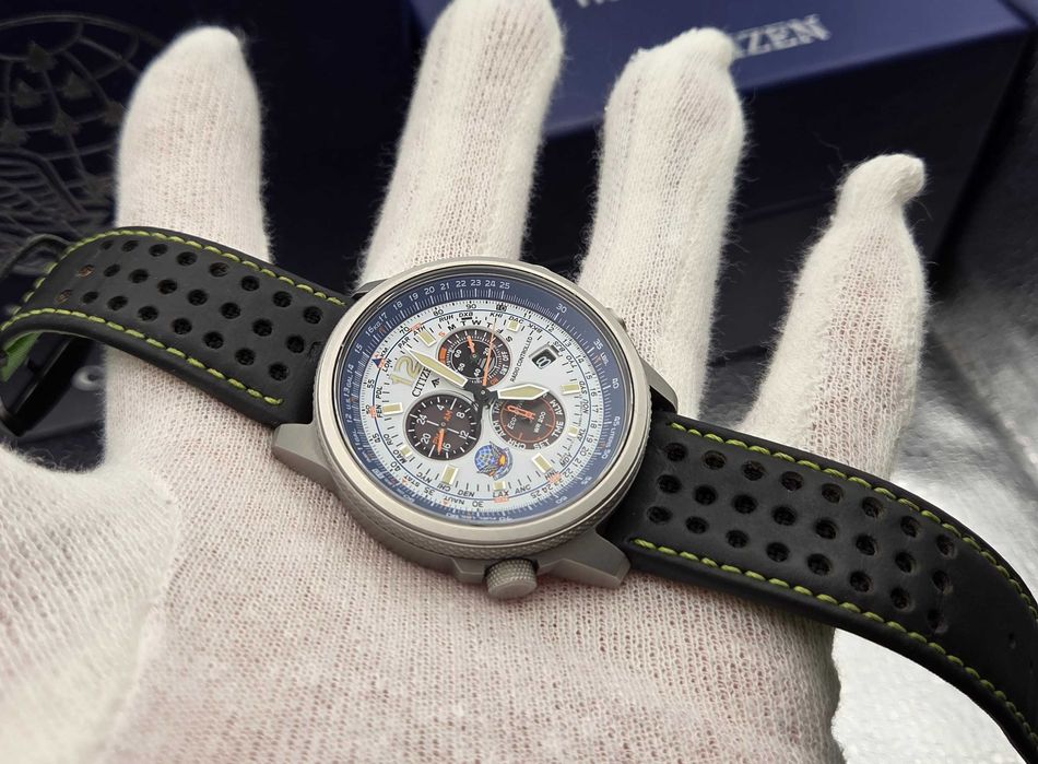 Świetny Citizen Promaster Blue Impulse Radio Controlled World Time, Eco-Drive