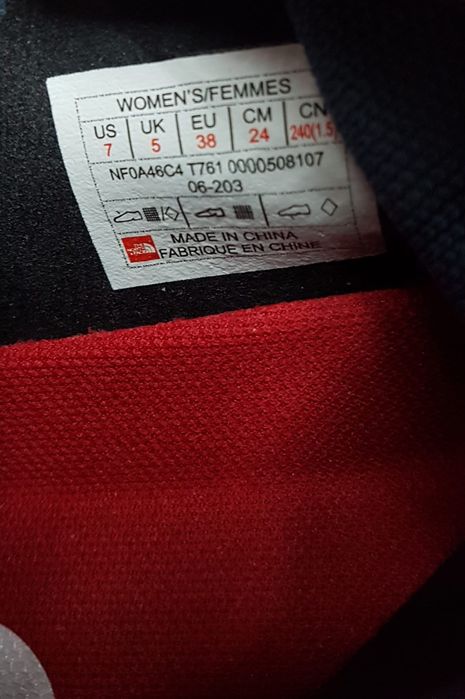 Buty damskie,sneakersy lekkie rozm.38 North the face Oscilate