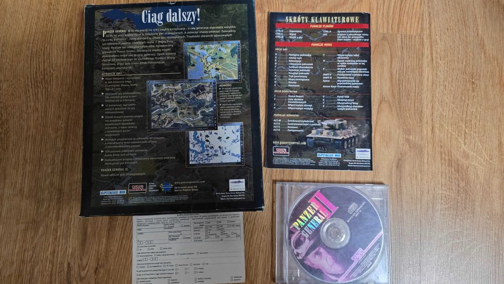 PC big box Panzer General 2 polskie wydanie Optimus
