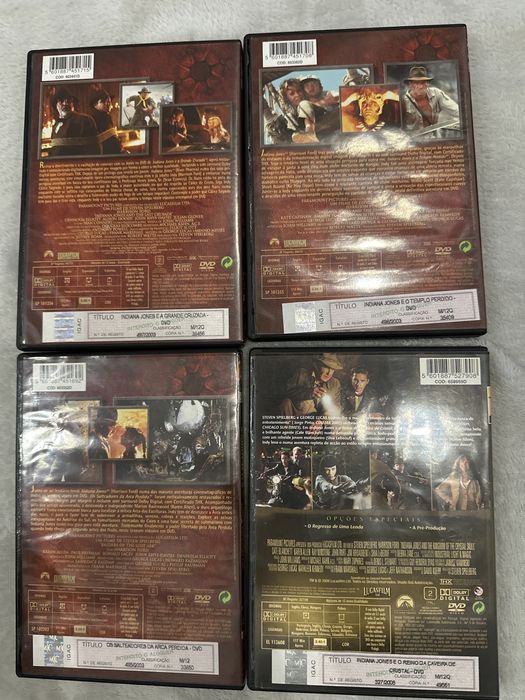 Filmes Quadrologia Indiana Jones