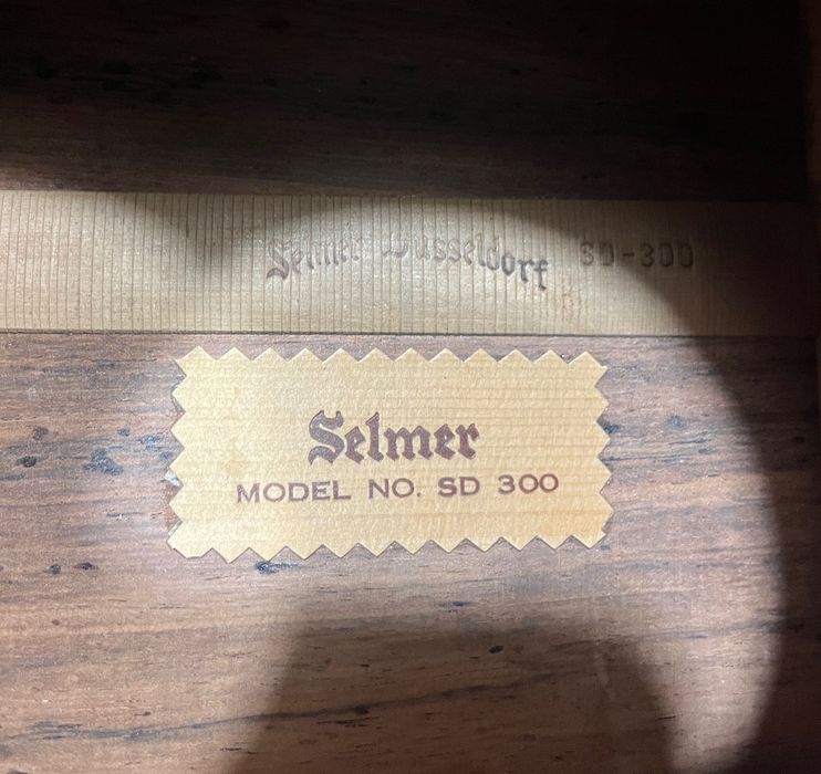 Guitarra Clássica Selmer Dusseldorf SD-300 Made in Japan, Nagoya