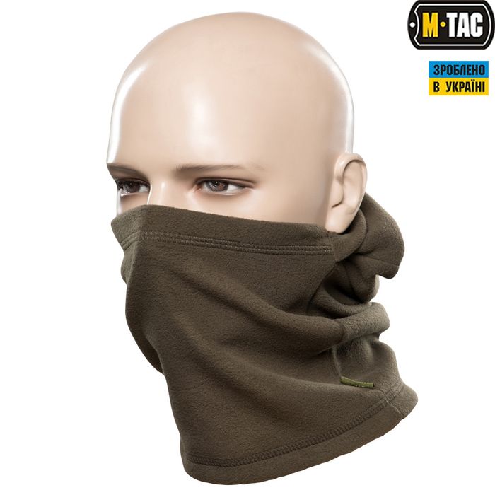 Тактична, тепла флісова балаклава M-Tac Dark Olive
