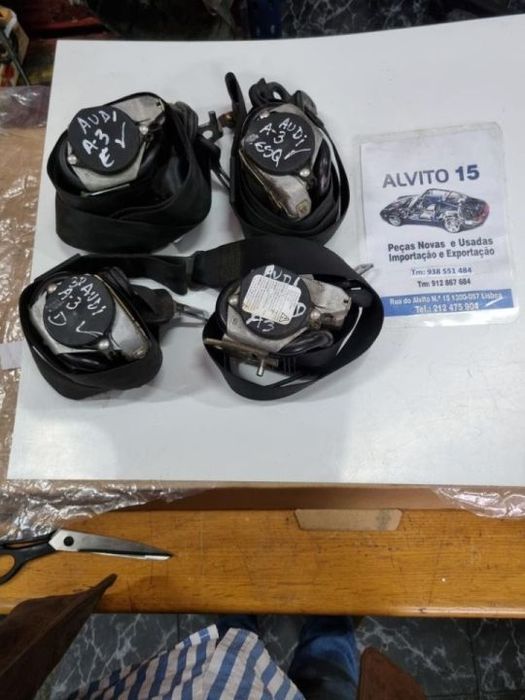 cintos e pré-tensores Audi A3