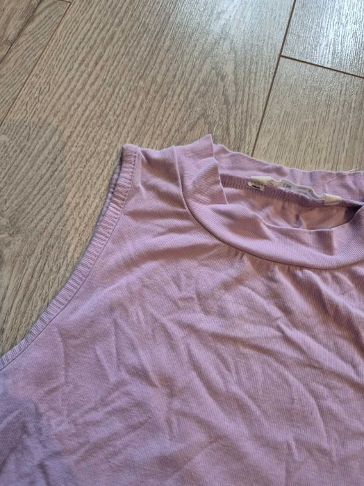Shein crop top bluzka wrzosowa rozm. 134