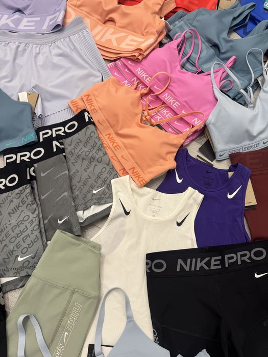 Оригінальний спортивний одяг, топ nike, лосини, шорти nike pro, swift