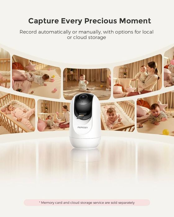 Дитячий монітор Momcozy BM04 з камерою,