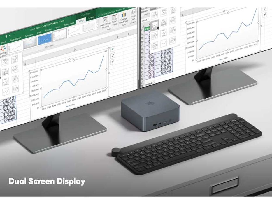 Beelink EQi12 Intel Core i5-1235U 32GB RAM 500GB NVMe - Новинка!