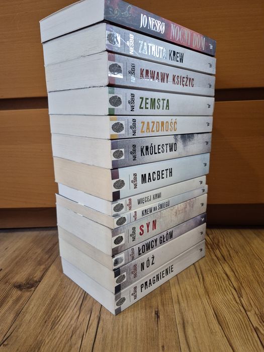 Jø Nesbø zestaw 23 książek