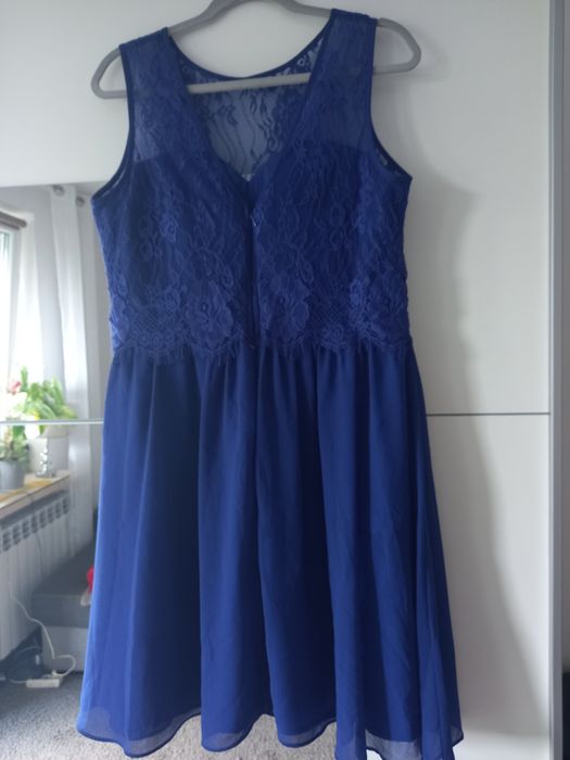 Sukienka roz 42 kobaltowa