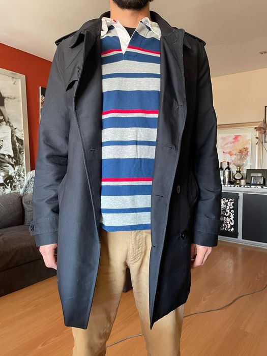 Casaco tamanho L Estilo Canadiana Preto Marca WE