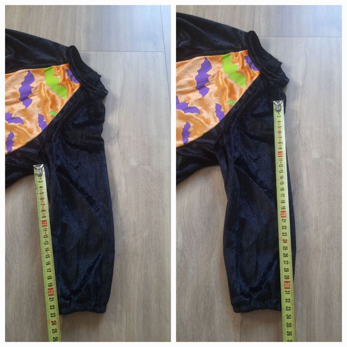 Nietoperz strój przebranie kostium + czapka 92, 18-24 miesiące