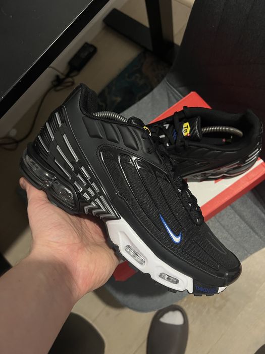 Buty nike air max plus 3 tn czarne ładne rozmiar 43 nowe z pudełkiem
