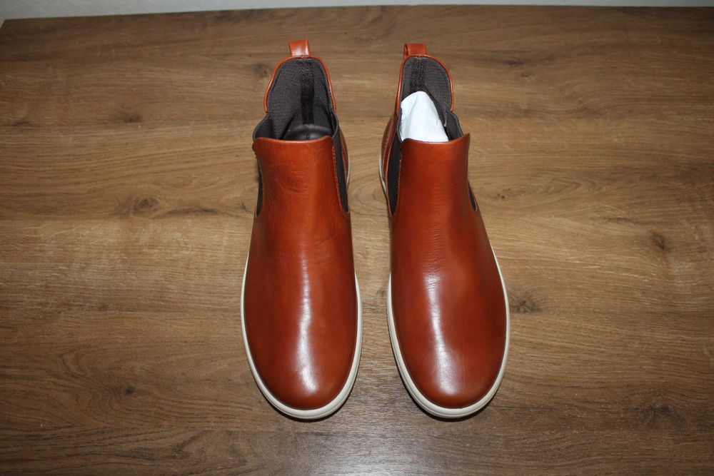 Жіночі шкіряні челсі, черевики ecco soft 7, 38 розмір