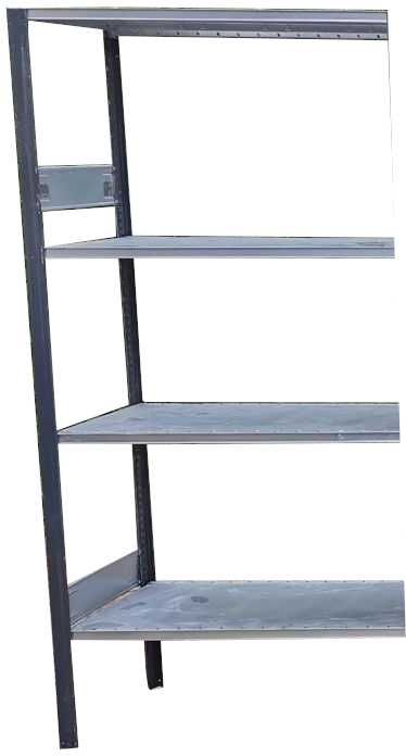 Regały magazynowe z demontażu 40gł x130x250cm ocynk ocynkowany DEXION