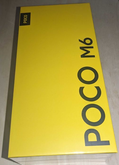 Smartphone POCO M6 6/128gb purple fioletowy telefon nowy zestaw folia