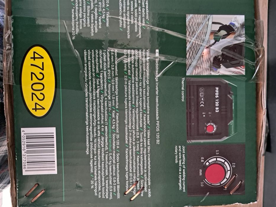 Spawarka inwertorowa PIFDS 120 B2