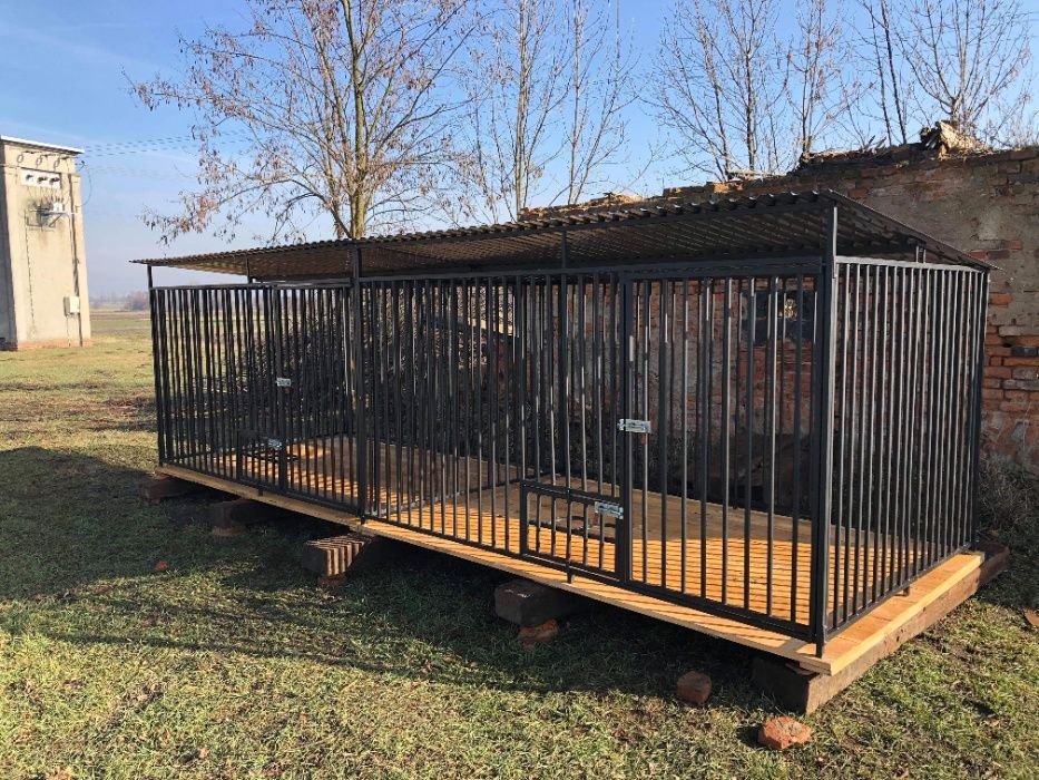 Kojec dla psa 2,5x2m solidny. Buda ,boks ,klatka.