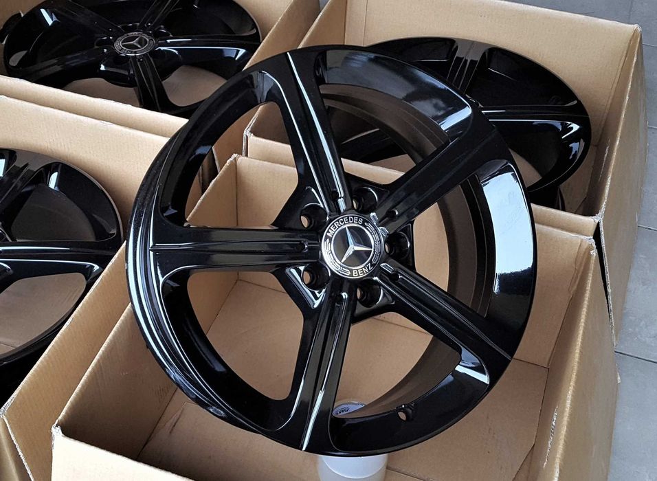 Alufelgi 17 Mercedes A B C CLA GLA V Vito Viano Czarne ! 5x112 490#