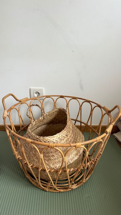 Cesto ikea rattan