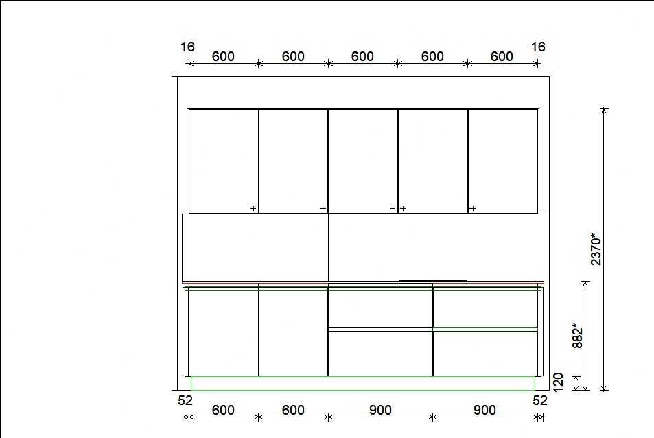 Kuchnie niemieckie Nolte – wyprzedaż ekspozycji – model Flair+Legno