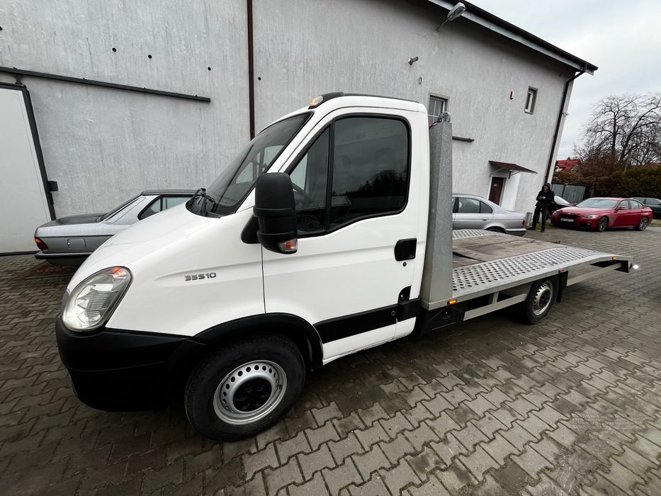 Wynajem autolawety wynajmę lawetę wypożyczalnia lawet Piaseczno Gołków