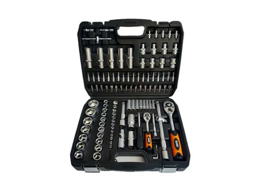 Набір інструментів BLACK 108 ел хром-ванадій набор головок ключей PL