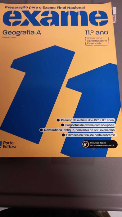 Livro Exames de Geografia A - 11ºAno