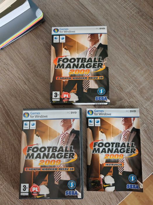 Football Manager 2009 PL - BOX - stan BDB.