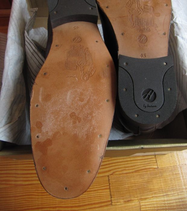 Нові, кожані сапоги H by Hudson (Португалія, 30.5 см)