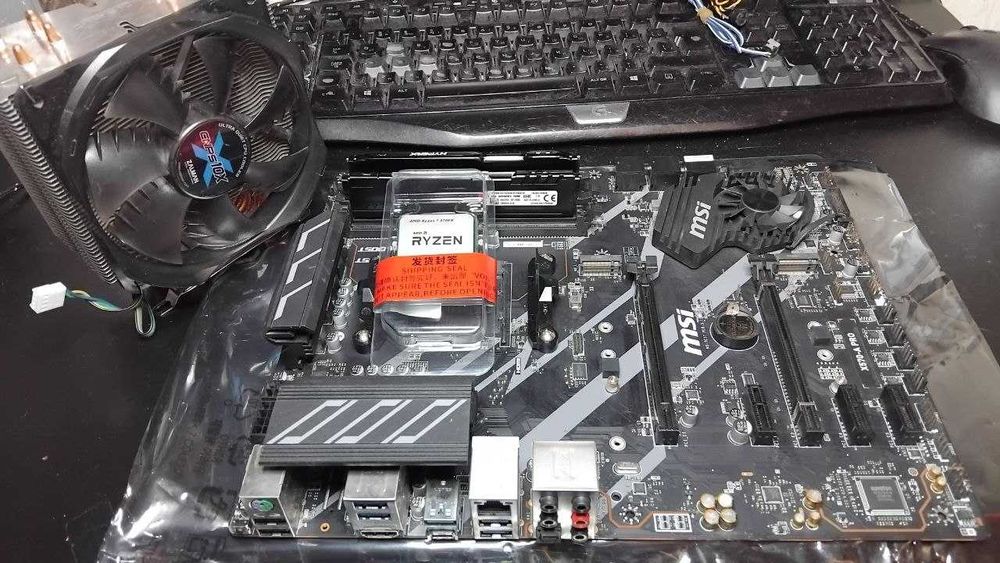 Комплект AM4 X570 + 5700x + 16 Gb + Zalman Cnps10x