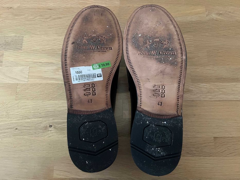 Sapatos Mocassins Homem