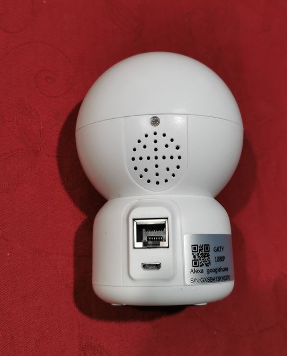 Câmara vigilancia PTZ (suporte Parede opção) - tuya/google/alexa