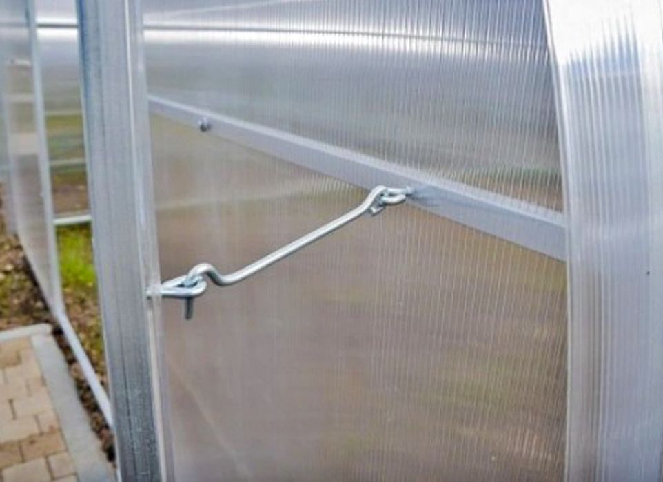 Szklarnia Mocna pr.40x20 3x4m z poliwęglanu 6mm