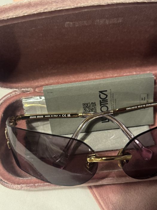 Oculos miumiu novos lilases