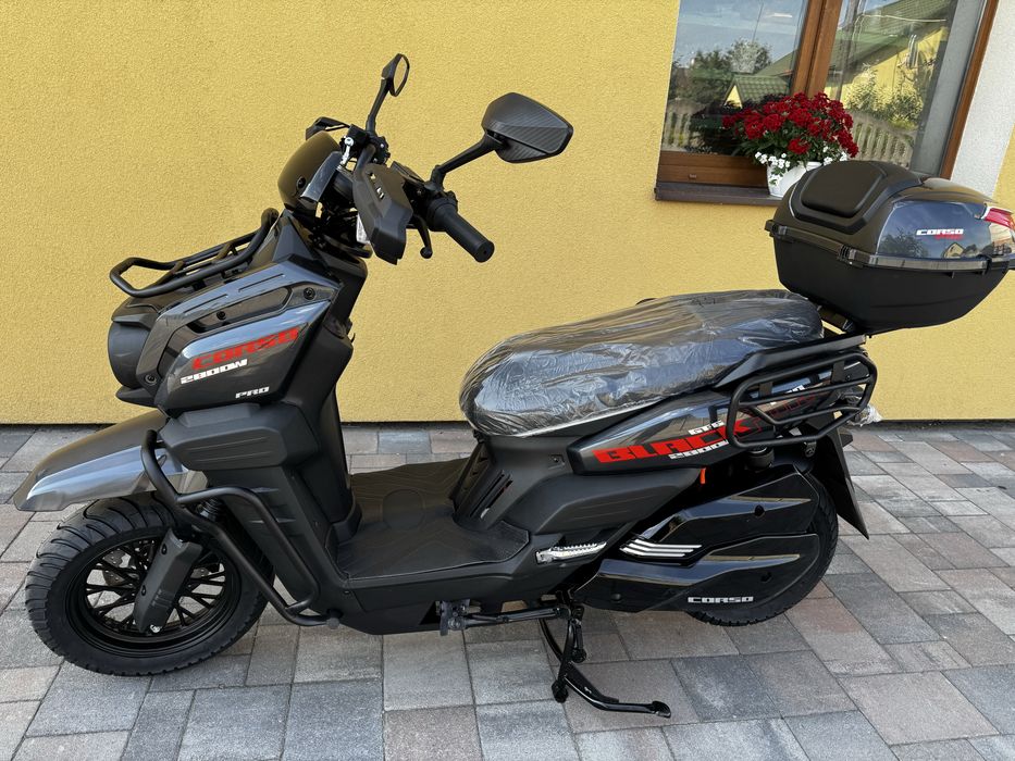 Електро Скутер CORSO BLACKFURY 72v. 2800Wat. Доставка