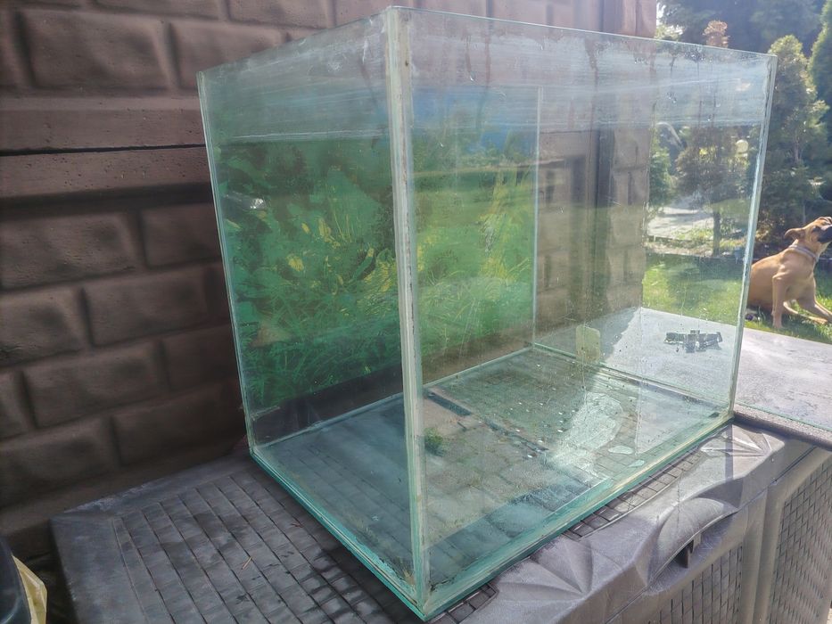 Akwarium 120l - grube szkło