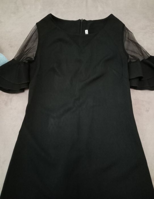 Черное платье размер S