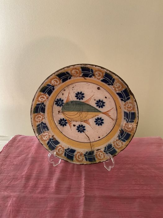 Prato faianca Fervenca ou Bandeira