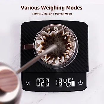 Маленькие весы для кофе с таймером, весы для эспрессо с автоматическим