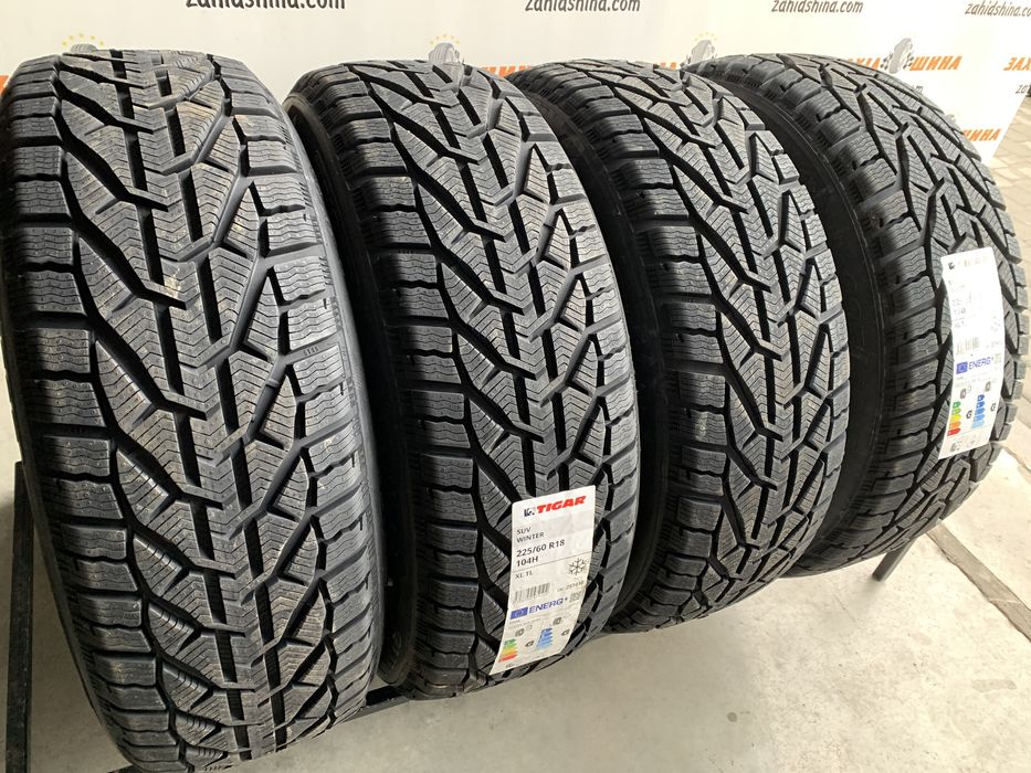 (4шт) нові 225/60R18 Tigar SUV Winter (104H XL) зимові шини