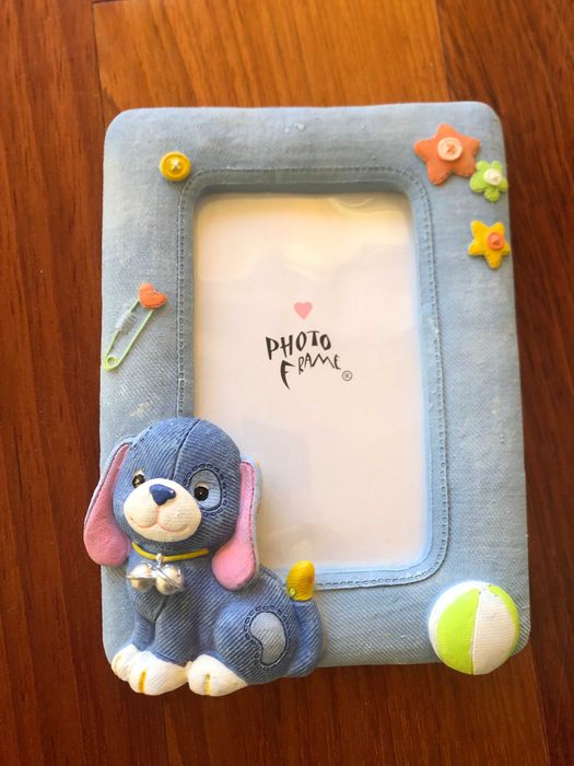 Moldura bebé azul NOVA