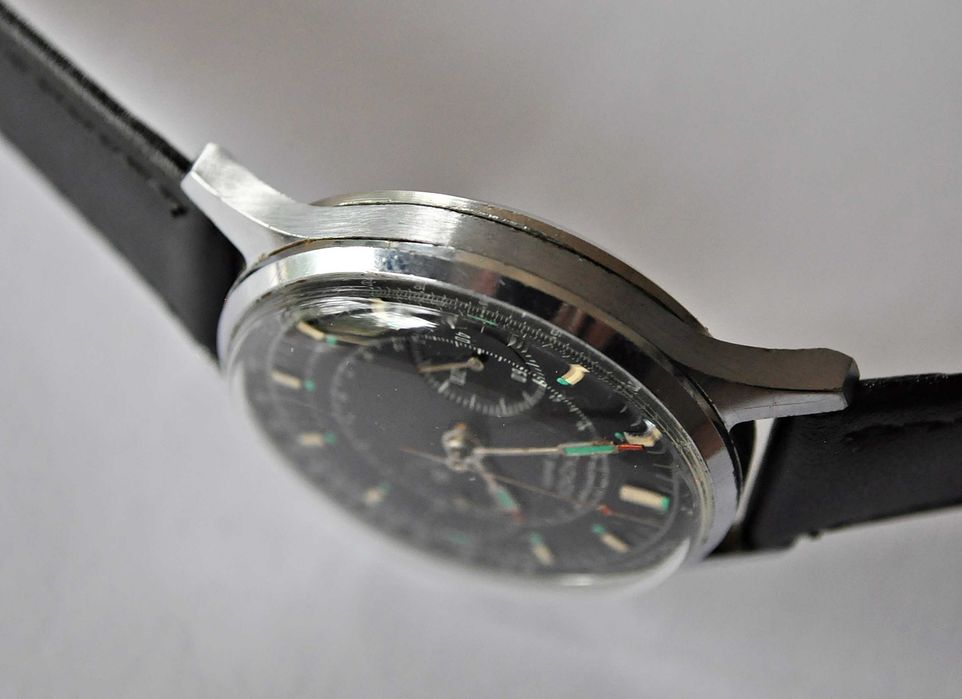 Rare_Piękny Poljot Sekonda 3017 19 kam chronograf !
